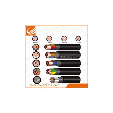 0.6/1KV VV-Copper Conductor PVC Insulated PVC Sheathed Power Cable