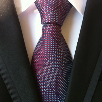 Summer Dots Silk Woven Neckties Dots Customized