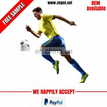 OEM high quality men soccer uniform wholesale