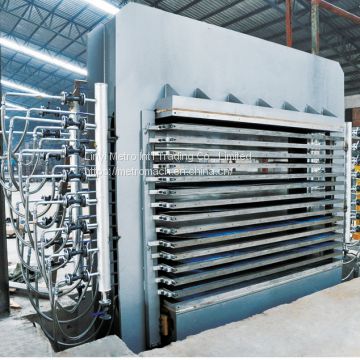 Plywood hydraulic 400t hot press machine