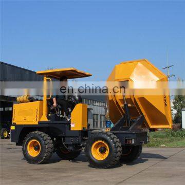 3ton Hydraulic Site Dumper With 180 Degree Rotation