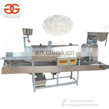 Stainless Steel Ho Fun Fresh Steam Rice Noodle Making Machine Automatic Noodle Maker