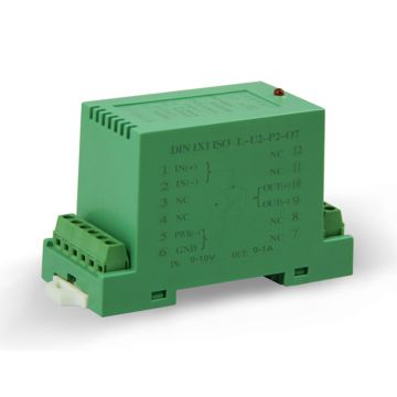 High Current Output Type Signal Isolation Amplifier with Rail Mounting