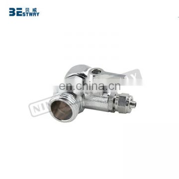 BWVA Short delivery date high polished t port isolating ball valve