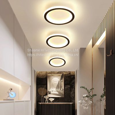 Modern simplicity Round Aisle LED Lamp For Indoor Corridor loft Home foyer Ceiling Lights lighting kitchen fixtures
