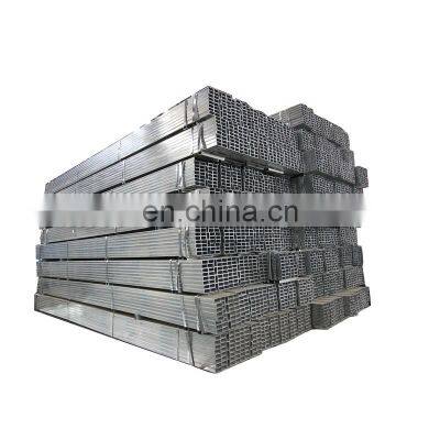 Tianjin manufacturer hollow metal Galvanized square rectangular steel tube/pipe/square hollow steel pipe price