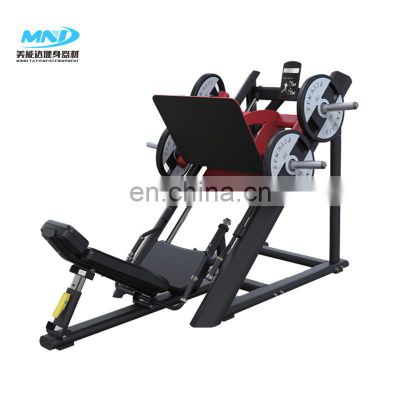 Online Big Discount Shandong Commercial gym equipment plate loaded machine sports machine free weights bodybuilding mnd fitness PL57 hack squat