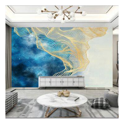 Luxury Tv Background Printing Wallpaper Murals 3D 5D 8D Wall Mural For Home Decoration Drop Ship