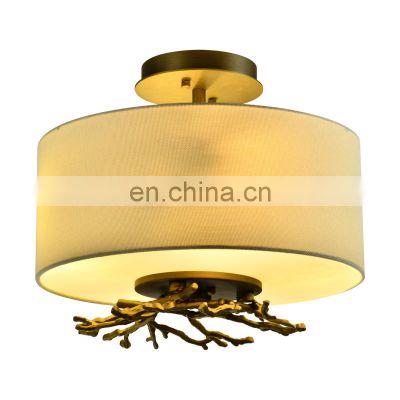 HUAYI Modern Living Room Home Iron Acrylic Nordic Contemporary Ceiling Hanging Pendant Light Chandelier