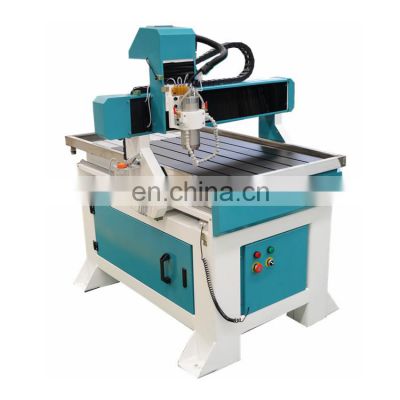 Small Desktop Wood ALU Router Carving  plastic Acrylic Stone Machine Working Cnc Rout 6090 Machine Price