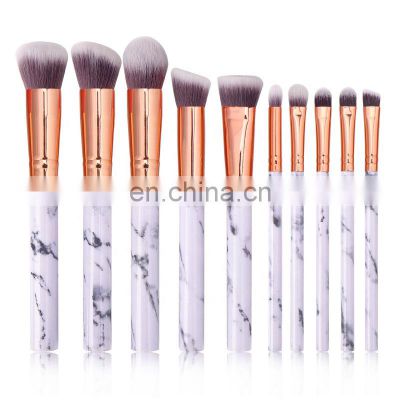 Top10pcs MakEup Brushes Set Makup Eye Shadow Foundation Powder Eyeliner Eyelash Lip Make Up Brush Cosmetic Beauty Tool Kit