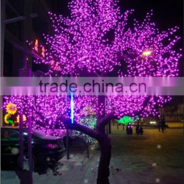 the waterproof artificial Led cherry tree/led cherry blossom tree light