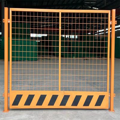 Foundation pit fence edge warning fence, durable and customizable for construction site use