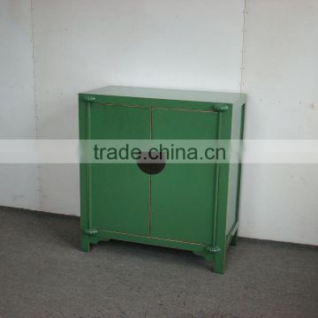 chinese antique furniture green cabinet