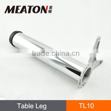 Good quality latest chrome 60*710 table leg / furniture leg