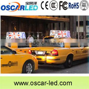 WIFI 3G/4G led taxi display Oscarled with great price