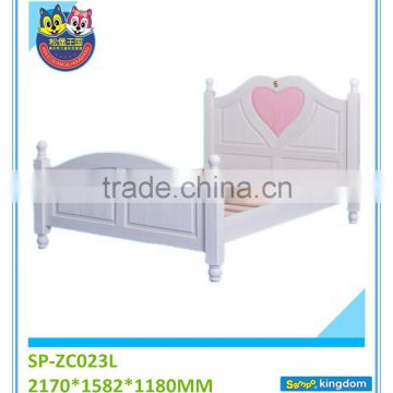Warehouse stock french recoco hotel white wood bed indoor daybed#SP-ZC023L