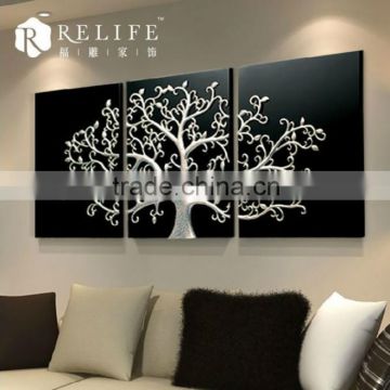 Hot sale 3D Wall Painting with acrylic painting abstract modern tree