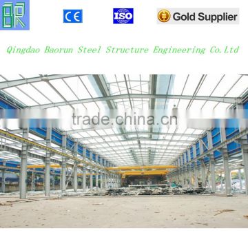 Large span steel structure workshop construction building