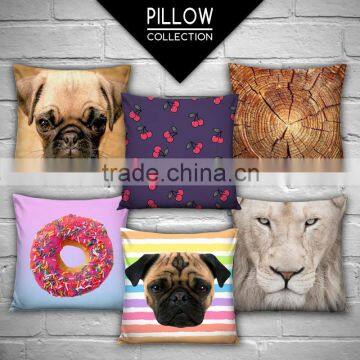 high quality new design 3d digital printed pillowcases fullprint decorative throw pillow covers seat cushion Cover