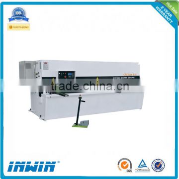 guillotine cnc shearing machine for steel plate cutting
