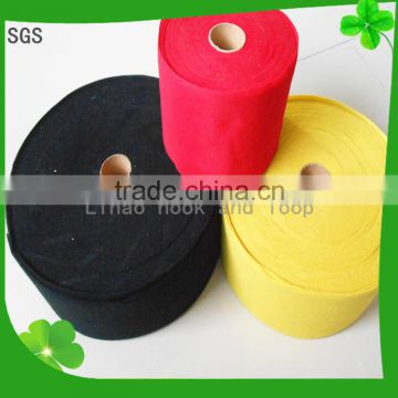 Stretch hook and loop fabric