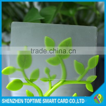 Transparent Plastic PVC Card Holders