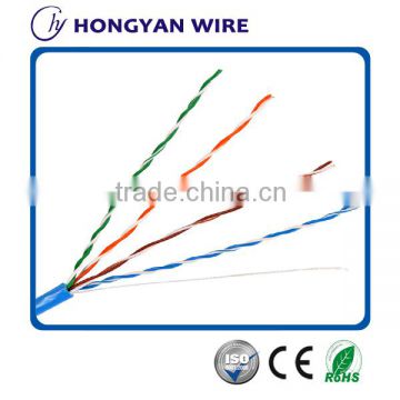 24awg copper TIA/EIA 568B Standard conductor cat5 cable