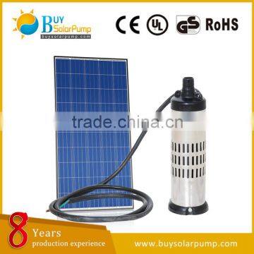 Manufactory 3-5M3/H DC solar powerd water pump for agricultural irrigation