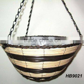 Rattan Hanging Flower Pot