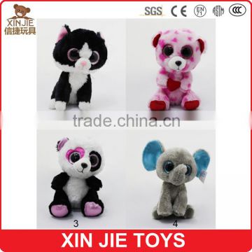 customize big eyes plush animal toy good quality stuffed toy nice design soft animal toy