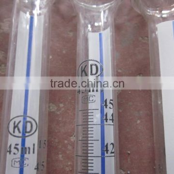 Measure Oil 45ml (made in China) material glass, cylinder