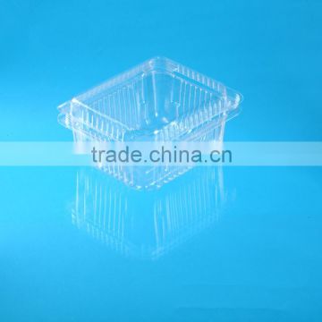 PET Material Transparent Plastic Packaging Clamshell Container