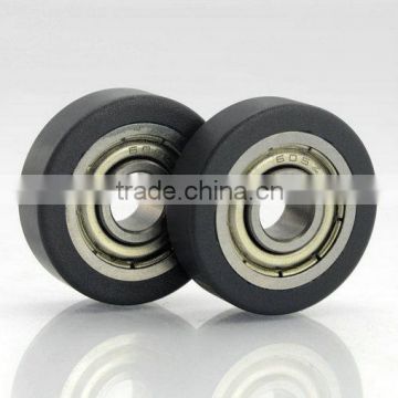 5x18x5mm 605zz polyurethane rubber roller