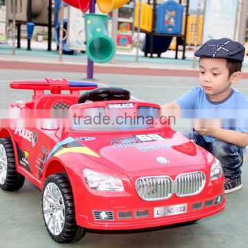 R/C ride on car with battery&light&music,children police car