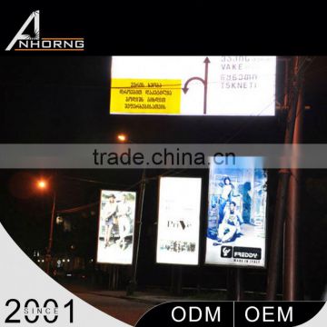 New Arrival Long Lifespan Easy Installing Outdoor Double Sided Display Light Box