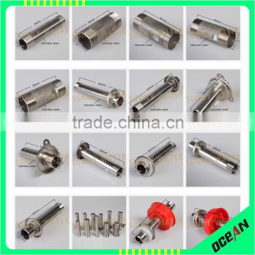 all stainless steel 201 water connection for solar water heater parts,inlet and outlet pipe