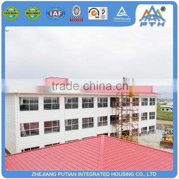 Best saled commercial prefabricated hotel steel structure buildings
