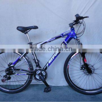 alloy blue bike moutain bicycle with low price
