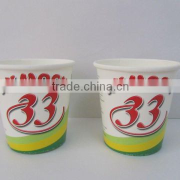 Different size personalized disposable paper cup for coffee paper cup making