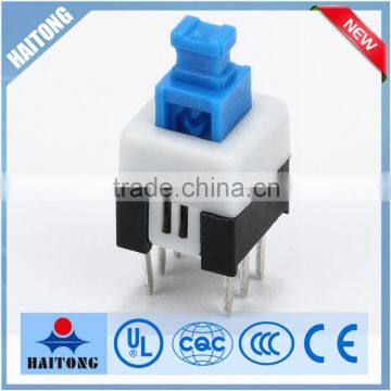6 pin tact switch on-off mechanical push button switch
