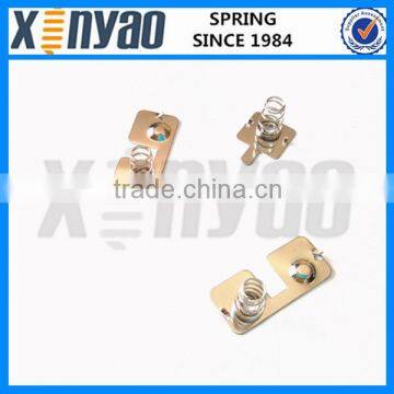 Gold Plating Metal Battery Contact Springs