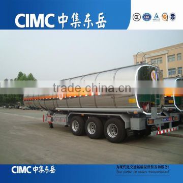 CIMC stainless steel 50000 liters fuel tank semi trailer