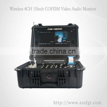 COFDM 4ch Wireless Video receiver