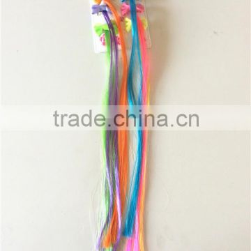 F6173 rainbow color child hair extension,children hair braid
