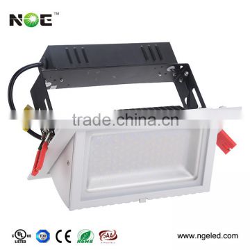 Good quality led adjustable downlight 20w dimmable square down light samsung smd