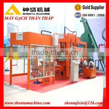 Shenta export QTY8-15 concrete coment block and brick making machine made in China