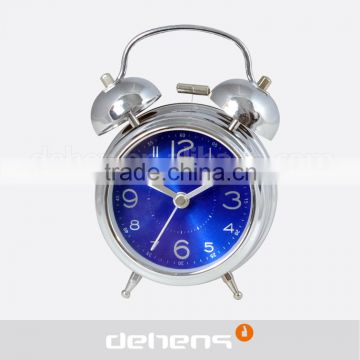 Deheng 6 inch classic twins bell alarm clock