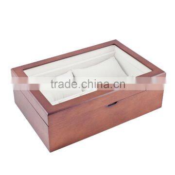 Man Usage box made by wooden with glass window showcase