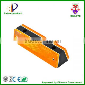 hi vis rectangle guardrail and delineator post reflectors